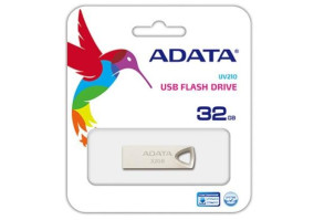 USB флеш накопитель ADATA 32 GB UV210 Metal Golden Silver (AUV210-32G-RGD)