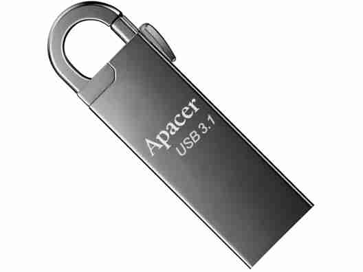 USB флеш накопитель Apacer 16GB AH15A Ashy USB 3.1 (AP16GAH15AA-1)