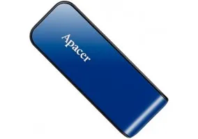 USB флеш накопичувач Apacer 32 GB AH334 Blue USB 2.0 (AP32GAH334U-1)