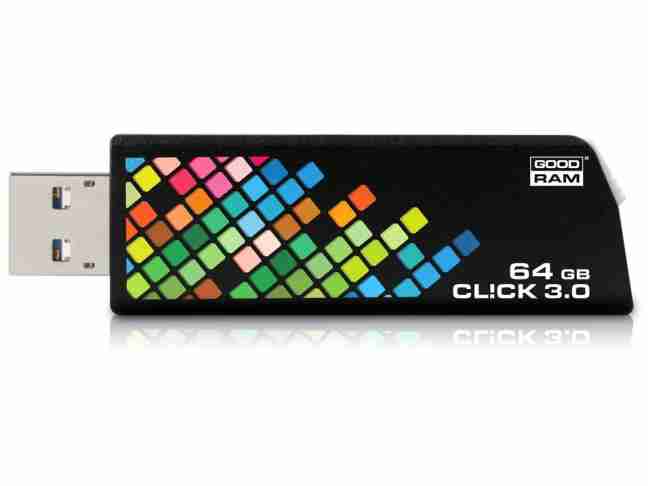 USB флеш накопитель GOODRAM 32GB UCL3 Click Black USB 3.0 (UCL3-0320K0R11)