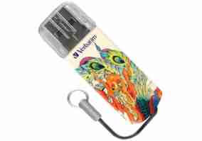 USB флеш накопитель Verbatim Mini Tattoo Phoenix 16Gb