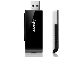 USB флеш накопичувач Apacer AH350 32GB USB 3.0 Black (AP32GAH350B-1)