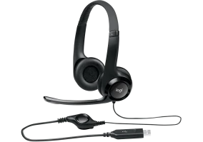 Гарнітура Logitech H390 USB Black (981-000406)