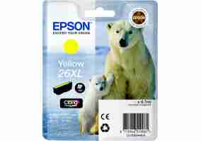 Картридж Epson 26XL Y C13T26344010