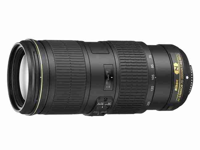 Об'єктив Nikon 70-200mm f/4.0G ED VR AF-S Nikkor