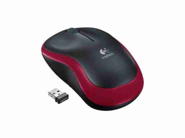 Миша Logitech M185 Wireless Mouse Red (910-002237, 910-002240)