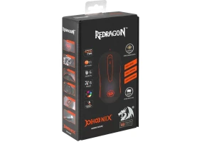 Мышь Defender Phoenix USB Black/Orange (70336)
