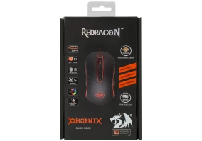 Мышь Defender Phoenix USB Black/Orange (70336)
