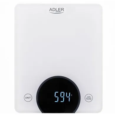 Ваги кухонні Adler AD 3173 white